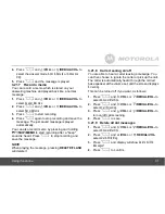 Предварительный просмотр 31 страницы Motorola L512C User Manual