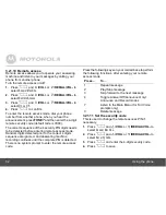 Предварительный просмотр 32 страницы Motorola L512C User Manual