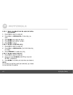 Предварительный просмотр 40 страницы Motorola L512C User Manual