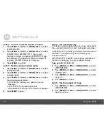 Предварительный просмотр 44 страницы Motorola L512C User Manual