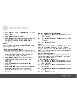 Предварительный просмотр 46 страницы Motorola L512C User Manual