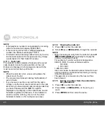 Preview for 40 page of Motorola L512CBT User Manual