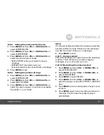 Preview for 47 page of Motorola L512CBT User Manual