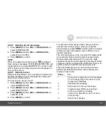 Preview for 49 page of Motorola L512CBT User Manual