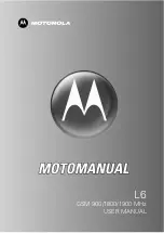 Предварительный просмотр 1 страницы Motorola L6 GSM User Manual