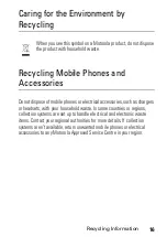 Предварительный просмотр 17 страницы Motorola L6 GSM User Manual