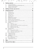 Preview for 4 page of Motorola L601M User Manual