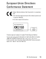 Preview for 17 page of Motorola L6I Manual