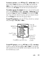 Preview for 63 page of Motorola L6I Manual