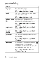 Preview for 74 page of Motorola L6I Manual