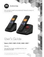 Motorola L701BT User Manual preview