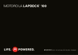 Preview for 15 page of Motorola LAPDOCK 100 Instructions Manual
