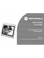 Motorola LS1000 User Manual preview