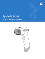 Motorola LS4208 - Symbol - Wired Handheld Barcode Scanner Product Reference Manual preview