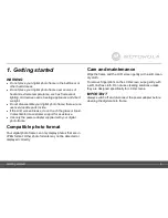 Preview for 5 page of Motorola LS720D User Manual