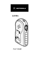 Motorola LS950v User Manual preview