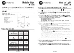 Preview for 1 page of Motorola LUM0150B Manual