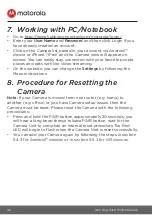 Preview for 32 page of Motorola LUX64CONNECT User Manual