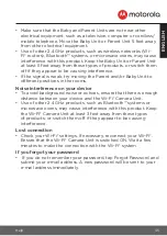 Preview for 35 page of Motorola LUX64CONNECT User Manual