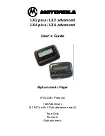 Preview for 12 page of Motorola LX2 User Manual