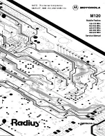 Preview for 1 page of Motorola M120 Service Manual