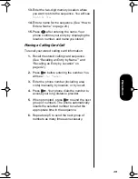 Предварительный просмотр 39 страницы Motorola M3097 Owner'S Manual