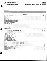 Preview for 2 page of Motorola M400 Service Manual