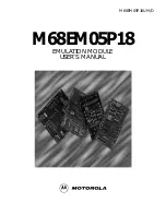 Motorola M68EM05P18 User Manual preview