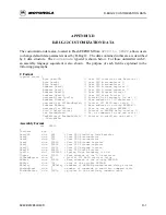 Preview for 107 page of Motorola M68EVB912B32 User Manual