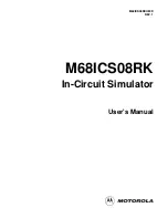 Предварительный просмотр 2 страницы Motorola M68ICS08RK User Manual