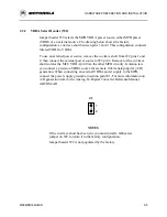 Предварительный просмотр 15 страницы Motorola M68MPB334 User Manual