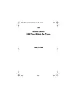 Motorola M900 User Manual preview