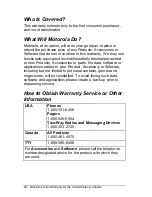 Preview for 98 page of Motorola M990 User Manual