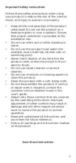 Preview for 2 page of Motorola MA1 User Manual