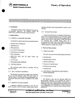 Предварительный просмотр 10 страницы Motorola MaraTrac Instruction Manual