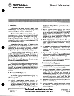 Предварительный просмотр 44 страницы Motorola MaxTrac User Manual