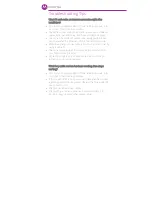 Предварительный просмотр 9 страницы Motorola MB7420 Quick Start Manual