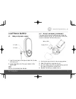 Предварительный просмотр 7 страницы Motorola MBP12 User Manual