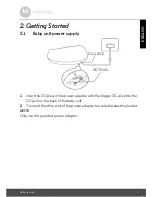 Предварительный просмотр 9 страницы Motorola MBP160 User Manual