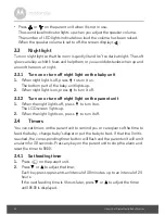 Preview for 14 page of Motorola MBP161TIMER User Manual