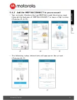 Предварительный просмотр 21 страницы Motorola MBP164 Connect User Manual