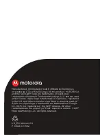 Предварительный просмотр 38 страницы Motorola MBP164 Connect User Manual