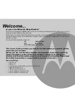 Preview for 2 page of Motorola MBP20 User Manual