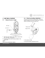 Preview for 9 page of Motorola MBP20 User Manual