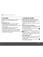 Preview for 16 page of Motorola MBP20 User Manual