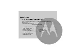 Предварительный просмотр 2 страницы Motorola MBP2000PU User Manual