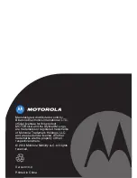 Предварительный просмотр 27 страницы Motorola MBP26 User Manual