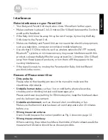 Preview for 21 page of Motorola MBP27T User Manual