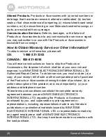 Предварительный просмотр 20 страницы Motorola MBP30 User Manual