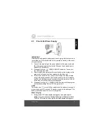 Предварительный просмотр 9 страницы Motorola MBP34 User Manual